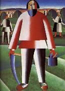 Kasimir Malevich Cut Grazing-s People USA oil painting artist